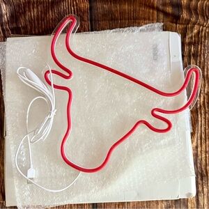 Red Bull Neon Dimmable Wall Decor - NEW